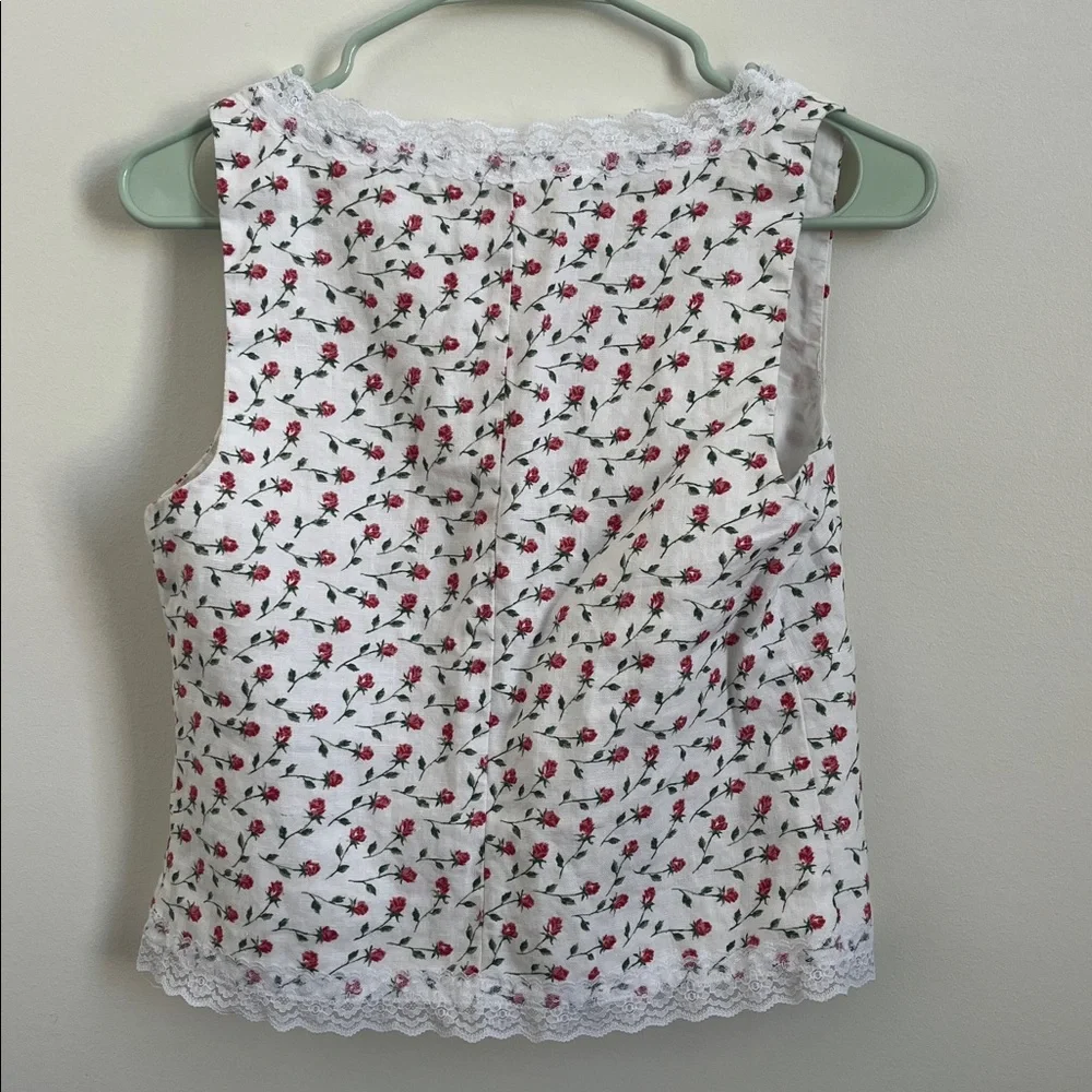 Reformation Rosalie Linen Top - Picture 4 of 6
